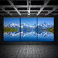3pcs Mountain Lake in The Alps Canvas Framed 40x60cm - High Quality Print 100% Australian Made Wall Canvas Ready to Hang