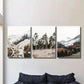 3pcs Beautiful Forest Scenery Forest Metal Print Ready to Hang Art