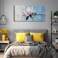 A Blooming Magnolia Subject Wall Art Canvas Office Home Room Framed 80x45cm