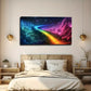 Full Of Sparkling Stars Sky Wall Art Canvas Office Home Room Framed 80x45cm