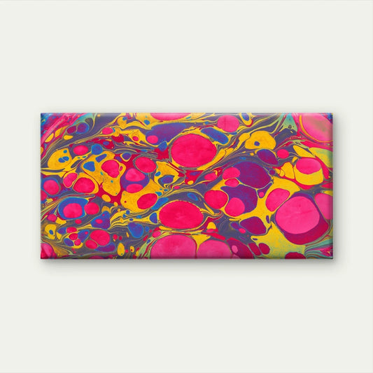 Modern Abstract Paint Swirl Wall Art Canvas Office Home Framed 80x45cm
