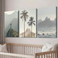 3pcs Rio de Janeiro Brazilian Inspirational Wall Art Set Canvas Framed 40x60cm - High Quality Print 100% Australian Made Wall Canvas Ready to Hang