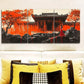 3pcs Ancient buildings Art Painting Metal Print Ready to Hang Art