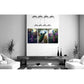 3pcs Modern Pea Rooster Pictures  Metal Print Ready to Hang Art