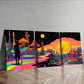 3pcs  "Strange Place (2)"Wall Art Set Canvas Framed 40x60cm - High Quality Print 100% Australian Made Wall Canvas Ready to Hang