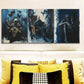 3pcs   Decadent Man Series,Dark Themed Wall Art Set Canvas Framed 40x60cm - High Quality Print 100% Australian Made Wall Canvas Ready to Hang
