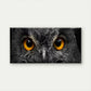 Minimalist & Golden Owl Eyes Wall Art Canvas Office Home Room Framed 80x45cm