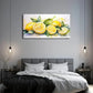 Lemon Deco Classic Minimalist Wall Art Canvas Office Home Room Framed 120x60cm