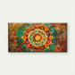 Colorful Flowers Pattern Wall Art Canvas Office Home Room Framed 80x45cm
