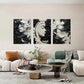 3pcs Artistic Portrait Metal Print Ready to Hang Art