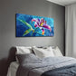 Blooming Flower Petals Wall Art canvas office home room framed 120x60cm
