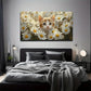 A Kitten Is Placed In A Daisies Wall Art Canvas Office Home Room Framed 120x60cm