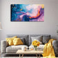 Dreamy Scene Golden Accent Wall Art Canvas Office Home Room Framed 120x60cm