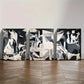 3pcs Aesthetic Choice Abstract Art Style Poster Metal Print Ready to Hang Art