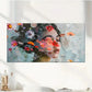 Women With Long Colorful Hair Wall Art Canvas Office Home Room Framed 80x45cm