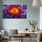 Modern Vintage Large Flower Wall Art Canvas Office Home Room Framed 80x45cm