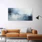 Abstract Neutral Painting wall canvas office home room framed 120x60cm