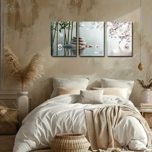 3pcs float and play on the water butterfly Wall Art Set Canvas Framed 40x60cm - High Quality Print 100% Australian Made Wall Canvas Ready to Hang