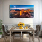 Desert Night Sky Wall Art Canvas Office Home Room Framed 80x45cm