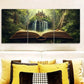 3pcs Book scenery  Wall Art Set Canvas Framed 40x60cm - High Quality Print 100% Australian Made Wall Canvas Ready to Hang