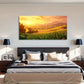Rolling Hills Golden Light Wall Art Canvas Office Home Room Framed 120x60cm