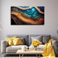 Abstract Layered Stripe Décor Wall Art Canvas Office Home Room Framed 120x60cm