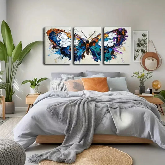 3pcs Product That Brings Good Luck, a Colorful  Wall Art Set Canvas Framed 40x60cm - High Quality Print 100% Australian Made Wall Canvas Ready to Hang