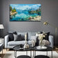 Beautiful Mountain And River Wall Art Canvas Office Home Room Framed 80x45cm