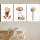3pcs Afro Girl, Girl on the Beach Metal Print Ready to Hang Art