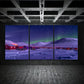 3pcs Aurora Borealis Northern Lights Metal Print Ready to Hang Art