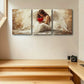 3pcs The Angel holds the Heart Metal Print Ready to Hang Art