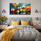 Apple Pot Suitable Wall Art Canvas Office Home Room Framed 80x45cm