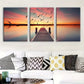 3pcs Poster of Venice Water City, Italy, Metal Print Ready to Hang Art