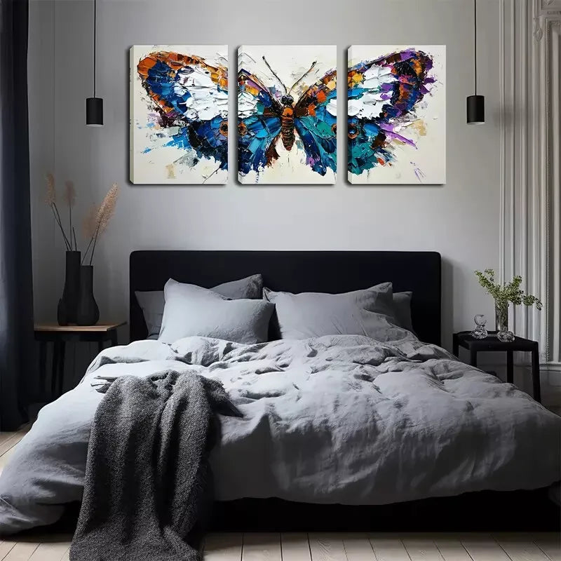 3pcs Product That Brings Good Luck, a Colorful  Wall Art Set Canvas Framed 40x60cm - High Quality Print 100% Australian Made Wall Canvas Ready to Hang
