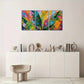 3pcs Colorful Tropical Botanical Jungle Prints Metal Print Ready to Hang Art