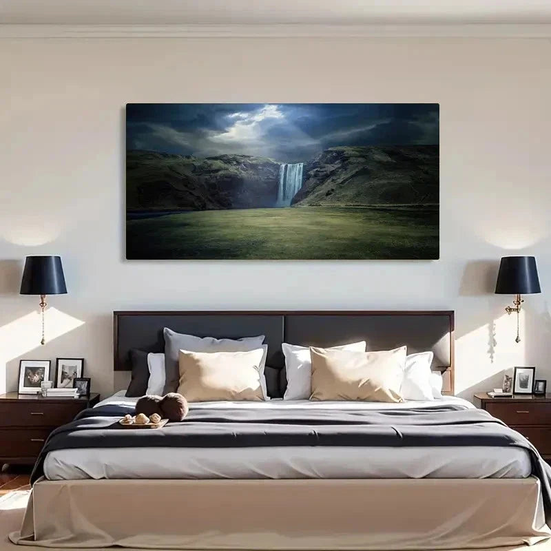 Natural Scenery Wonders Artwork Wall Art Canvas Office Home Room Framed 120x60cm