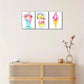 3pcs Ice Cream Drinks Summer Cold Drinks Metal Print Ready to Hang Art