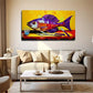 The Dining Table Wall Art Canvas Office Home Room Framed 80x45cm
