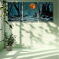 3pcs Path, skeleton Art Painting  Metal Print Ready to Hang Art