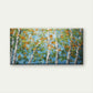 Abstract Tree Leave Birch Wall Art Canvas Office Home Room Framed 80x45cm
