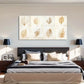 Autumn Leaf Horizontal Décor Wall Art Canvas Office Home Room Framed 120x60cm