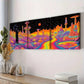 3pcs Strange place (1 Wall Art Set Canvas Framed 40x60cm - High Quality Print 100% Australian Made Wall Canvas Ready to Hang