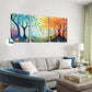 3pcs impressive trees ,  Wall Art Set Canvas Framed 40x60cm - High Quality Print 100% Australian Made Wall Canvas Ready to Hang