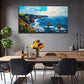 Coastal Cliff Perfect Wall Art Canvas Office Home Room Framed 120x60cm