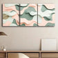 3pcs Abstract Shapes and Soft Pastel Colors Wall Art Set Canvas Framed 40x60cm - High Quality Print 100% Australian Made Wall Canvas Ready to Hang
