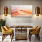 Desert Deco Perfect Wall Art Canvas Office Home Room Framed 80x45cm