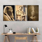 3pcs Ancient Egypt, Arch of Constantine, Egyptian Metal Print Ready to Hang Art