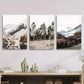 3pcs Beautiful Forest Scenery Forest Metal Print Ready to Hang Art