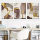 3pcs Abstract Print in a Light Luxury Style Wall Art Set Canvas Framed 40x60cm - High Quality Print 100% Australian Made Wall Canvas Ready to Hang