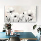 White & Black Botanical Rustic Wall Art Canvas Office Home Room Framed 120x60cm